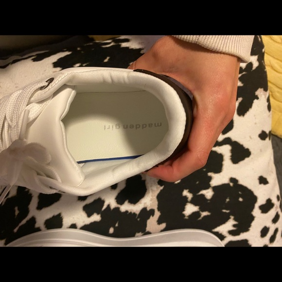 🟡SOLD🟡 Madden Girl White Sneakers - Picture 7 of 7